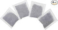 4 Pack Compact Activated Charcoal Odor Absorbing Filter Refill Deodorizer Compatible with iTouchless Cans 2.5 Gal, 3 Gal, 4 Gal and Other SmallTrash Cans Under 8 Gallons with Filter Compartment