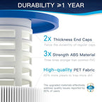 C5030 Pool Filter Cartridges, Compatible with Hayward SwimClear C5030, C5020, C5025, Replaces Hayward CX1280XRE, Pleatco PA131-PAK4, Unicel C-7494, Filbur FC-1227, 131 sq. ft, 4-Pack