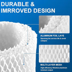 WF2 Humidifier Filter Replacement for Vicks V3500 V3100 V3900 V3700 VEV320,Kaz 3020 & Re-Lion WA-8D Cool Mist Humidifiers,Pack of 6 by TOMOON