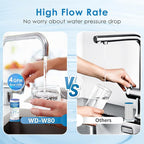 Waterdrop FXHSC Whole House Water Filter, Replacement for GE® FXHSC, GXWH40L, GXWH35F, American Plumber W50PEHD, W10-PR, R50-BBSA, 5 Micron 10" x 4.5", 4 Pack