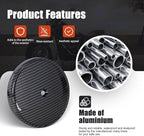 18-762 Air Cleaner Outer Cover for Billet Sucker and Big Sucker Stage, Carbon Fiber Pattern Cover Compatible with Most Harley Davidson Models