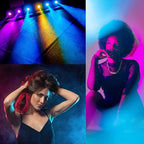 Sakolla 8 Pieces Transparent Color Correction Lighting Gel Filter - Colored Gel Light Filter Plastic Sheet, 8.5 x 11 Inch, 8 Colors