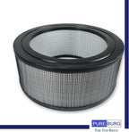 PUREBURG 21500 Replacement Filter Compatible with Honeywell 50150 51500 61500 11500(EV-15) 18150 11520 17200 Series Air Purifiers, H13 HEPA Cabon Pre-Filter Air Clean Dust VOCs Odor