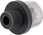Metal Inlet Suction Strainer Mesh Filter for Sprayer Protection, Replacement Coating Debris Filter with Metal and Plastic Construction, 288716