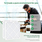 MERV-10 Air Filter Replacement Compatible with AlorAir CleanShield HEPA 550,Abestorm HEPA 550 Air Scrubber, 14.8" x 13.7" x 0.8" First-Stage Filtration, 10-Pack