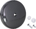 18-762 Air Cleaner Outer Cover for Billet Sucker and Big Sucker Stage, Carbon Fiber Pattern Cover Compatible with Most Harley Davidson Models