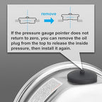 2-1/2" Dial Size, 0-160 Psi Lead-Free Pressure Gauge, Glycerin Liquid Filled, 1/4" NPT Lower Mount, Stainless Steel Case, for Regulator, Potable Water Pump, RV Hose, Well, Air, Pressure Test