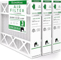EconoHome 20x25x4 AC Furnace Pleated Air Filter MERV 11 Replacement – Allergen Defense, 3 Pack, Fits Lennox (X6673), Honeywell (FC100A1037) filters. (Actual size: 19.94 x 24.86 x 4.36 Inches)