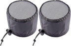 Duct Filter Vent Cover – Planting Ventilation Fitting, 2 Pieces Flexible Ducting Cover | Indoor Greenhouse Airflow Control, Laundry Vent Replacement, Outdoor Kitchen RV Tent Exhaust Protection Accesso