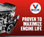 Valvoline Full Synthetic High Mileage with MaxLife Technology SAE 5W-20 Motor Oil 1 QT, Case of 6 (Pack of 2)