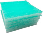 Paint Booth Exhaust Fiberglass Filter Pad, Paint Arrestor for Spray Booth (400/case, 20" x 20")