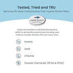 AquaTru Classic Alkaline Countertop Water Purifier | Certified 4-Stage Reverse Osmosis System Removes 84 Contaminants Including Forever Chemicals, Lead & Fluoride | Adds Minerals | No Plumbing