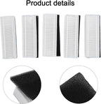 for Laresar Evol 3 Robot Vacuum Cleaner Washable Filter Reusable Dustproof Air Filter(10 PACK)