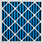Nordic Pure 25x25x2 (Actual Size: 24 1/2 x 24 1/2 x 1 3/4) Pleated Air Filters MERV 7 Plus Carbon 3 Pack