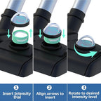 4 Packs Odor Neutralizer Replacement Cartridges Compatible with Shark AZ3000 AZ3002 HZ3000 HZ3002 IZ862H IZ562H ZD550 ZU102 LA702 Upright Vacuum, HP152 HP301 HP302 Air Purifier, Part# 1541FC3000