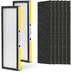 Filter C FLT5000 Filter Compatible with Germ-Guardian True Hepa Filter Air Puri-fier AC5250PT AC5000E AC5300B AC5350W, 2 HEPA and 6 Pre-Filter