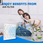 (6 Pack) 16x24x1 Air Filters, MPR 1900 & FPR 10, MERV 13 Pleated Air Filter (Actual Size: 15.75" x 23.75" x 0.75")