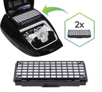 Pack of 2 Floor Machines Filter Vacuum Accessories Suitable for BBZ154HF VZ154HFB Model Vacuum Filter