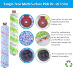 for Bissell CrossWave Pet Pro 2306A CrossWave 1785 Series Replacement Part 1 Pack 2460+1 Pack 1868 Multi-Surface Pet Pro Cleaner Brush Rolls Tangle-Free+4 Pack 1866 Vacuum Filter Part 1613568