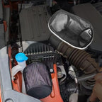 Cold Air Intake Filter Cover,Thickened Dustproof Air Filter Cover Provides Comprehensive Protection,Universal Car Accessries Air Filter Sock Fit for High Flow Cone Air Filter (Mini)