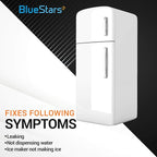 BlueStars WP2260518W 2260502W Refrigerator Water Filter Cap Replacement - Compatible with Whirlpool & Kenmore Refrigerators - Replaces 2260518W WP2260518WVP PS11739972