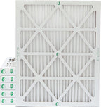 Glasfloss 20x24x2 MERV 10 (FPR 5-6) 2" Inch Pleated Air Filters Box of 6. Actual Size: 19-3/8 x 23-3/8 x 1-3/4