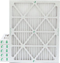 Glasfloss 14x20x2 MERV 10 (FPR 5-6) 2" Inch Pleated Air Filters Box of 6. Actual Size: 13-1/2 x 19-1/2 x 1-3/4