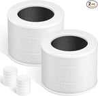 Core Mini Replacement Filter Compatible with LEVOIT Core mini-P Air Purifier, 3-in-1 Pre, H13 True HEPA, Activated Carbon Filtration System,Core Mini-RF,2 Filter & 10 Fragrance Sponge，By Improvedhand