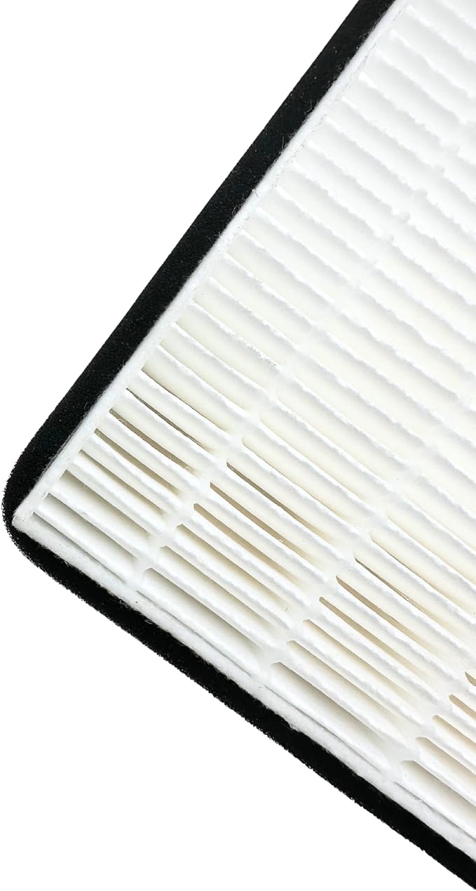 Nispira F1 C01 T02 HEPA Replacement Filter for 3M Filtrete Room Air Purifier FAP-C01-F1, FAP-T02-F1, FAP-C01BA-G1, FAP-T02WA-G1, FAP-ST02W, FAP-ST02N. 12 in. x 6.75 in. Part FAPF-F1-A. 4 Pack