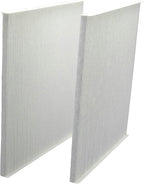 5-Pack BAIZHIHUA 18611600037 Cabinet Fan Filter Compatible with 4th Generation Filterfans PFF60000, PF 6x.000, PFA 60.000 Light Grey, Nema Type 12 Protection IP55, Filtermat Material