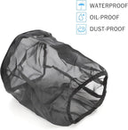 TOMALL Air Filter Wrap for Car Air Intake Filter Protective Cover Dustproof Waterproof Universal Accessories (Small)