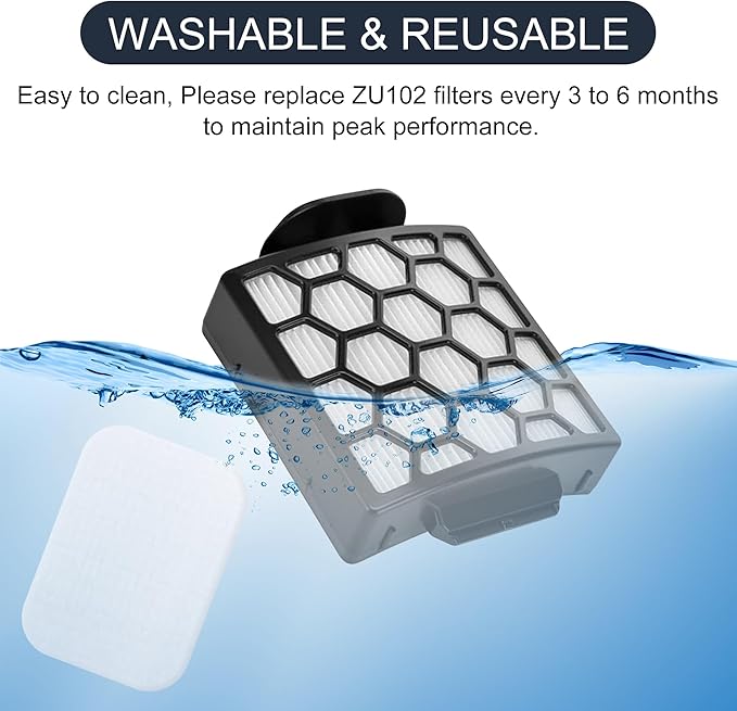 ZU102 Odor neutralizer cartridge & replacement filter for shark ZU102 ZU100 rotator vacuum, for shark zu102 rotator pet upright vacuum，Parts # 1238FT60 & 1239FT60 & 1541FC3000