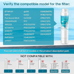 ICEPURE Alkaline RWF5800A-AL Refrigerator Water Filter and Air Filter Replacement for Frigidaire EPTWFU01, EWF02, Pure Source Ultra II, PureSource Ultra 2, BO022, MR022, SCWFTCTO, Enhances PH, 2Combo