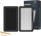 Tesla Model 3/Y HEPA Cabin Air Filter 2 Pack - PM2.5 Activated Carbon Replacement for Model 3 Model Y (2016-2025) H13 True HEPA
