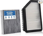 Engine+Cabin Air Filters Fit for 2014 2015 2016 2017 2018 2019 Kia Soul L4 1.6L 2.0L Engine Air Filter Replacement Air Filter Set for My Car Automotive Accessories CF12002 CA11206