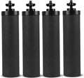 Water Filter Silver Infused Replacement for Berkey® BB9-2® Black Carbon Block Filters System,Compatible with Berkey® Gravity Countertop Purification Elements,Pack of 4