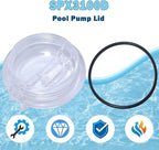 Pool Lid Replacement Thread Strainer Cover Trap Sand Filter Acrylic for SPX3100D Replacement Part