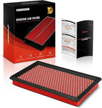 A-Premium High-performance, Pre-oiled Engine Air Filter Compatible with Infiniti, Nissan, Subaru, Saab - FX35, G35, QX4, 350Z, Altima, Maxima, Murano, Pathfinder, Sentra, Forester, Impreza, Legacy