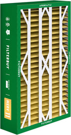 Filterbuy 16x28x6 Air Filter MERV 11 Superior Pet & Allergy Defense (2-Pack), Pleated HVAC AC Furnace Filters for AprilAire Space-Gard 401, 2400, & Lennox (Actual Size: 15.50 x 26.88 x 6.00)