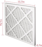 MERV-10 Air Scrubber Filter for AlorAir CleahShield, BlueDri, VEVOR, Shield and MOUNTO, Pre-Filter HEPA 550 16" x 16" x 0.75", Pack of 5