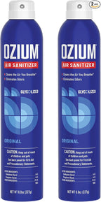 Ozium 8 Oz. Air Sanitizer & Odor Eliminator for Homes, Cars, Offices and More, Original Scent, Pack of 2