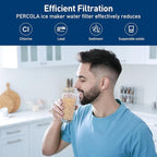 HF40-S/HF45-S Ice Maker Water Filter, Compatible with ICE140-S/ICE145-S Commercial Ice Maker Water Filtration System (1 Pack)