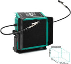 YIHUA 948DQ-I Solder Fume Extractor Fan Solder Smoke Absorber Remover Tiltable Angle with Flexible Helping Hands 8 Extra Fan Filters for Soldering Wood Burning and more