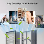 A/D/H HEPA-Type Filter, Allergen Reduction, Compatible with Filtrete 3M Air Purifier FAP-TT-ADH and Homes HAP9432, HAP9243, HAP9415 Air Purifier, Fits for Honeywell Air purifier HPA060(BWM), 2-Pack