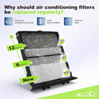 Engine & Cabin Air Filter Set for Subaru Forester 2.5L 2026 2025 2024 2023 2022 2021 2020 2019 Air filter for Car Replacement 72880-FL000 16546AA16A Automotive Accessories-2 Pack