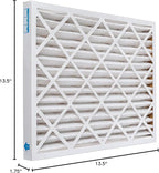 Aerostar 14x20x2 MERV 11 Pleated Air Filter, AC Furnace Air Filter, 6 Pack (Actual Size: 13 1/2" x 19 1/2" x 1 3/4")