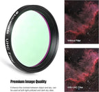 Astromania 2" UHC (Ultra High Contrast) Filter - Superb Views of The Orion, Lagoon, Swan and Other Extended Nebulae