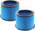 2 Pack Replacement for VF3500 Ridgid Shop Vac Filters 4 Gallon, 3-Layer Wet/Dry Filters Compatible with Ridgid 3-4.5 Gallon Vacuum Cleaner