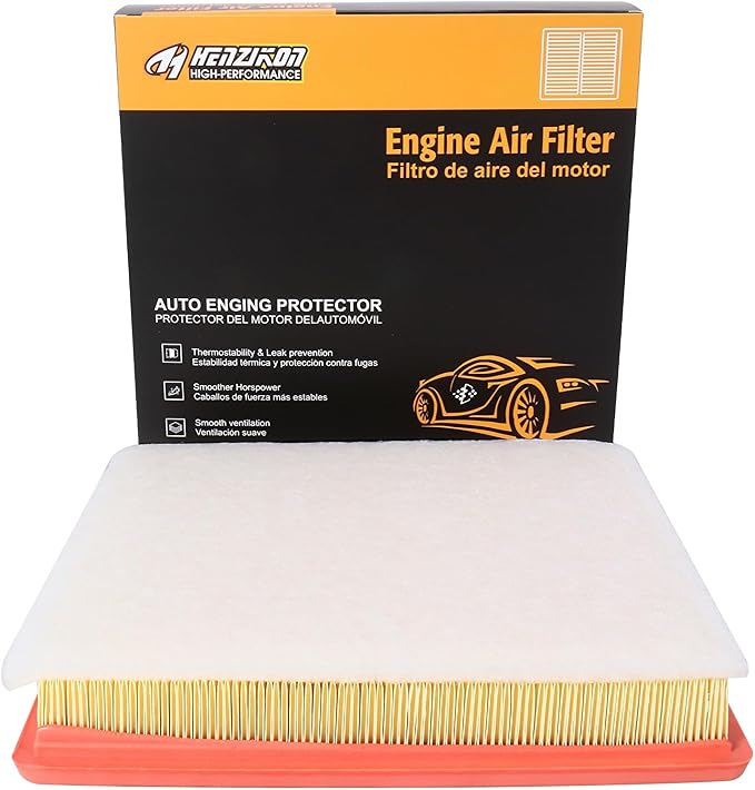 Engine Air Filter 23248945 Compatible with Chevrolet Colorado & GMC Canyon, 2015-2022, 2.5L 2.8L 3.6L, Flexible Panel