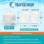 Hurricane Filters HF-DE24-SET - 24 Square Feet DE Grid Filter Replacement for PFS1224, FG-2002, FC-9520, Hayward DEX2400 DA/DS - Best Value USA DE Grid Pool Filters
